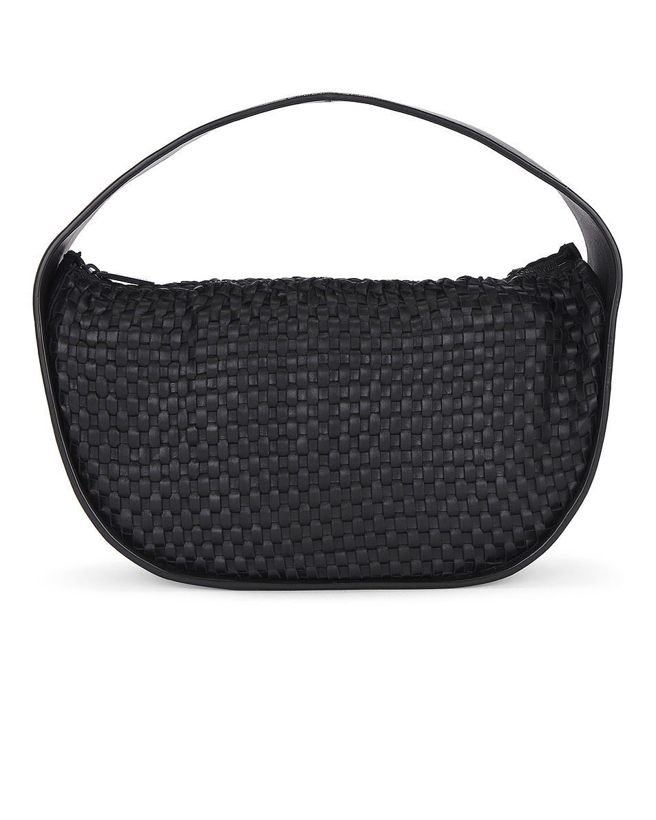 Image 1 of St. Agni Woven Petit Arc Bag in Black