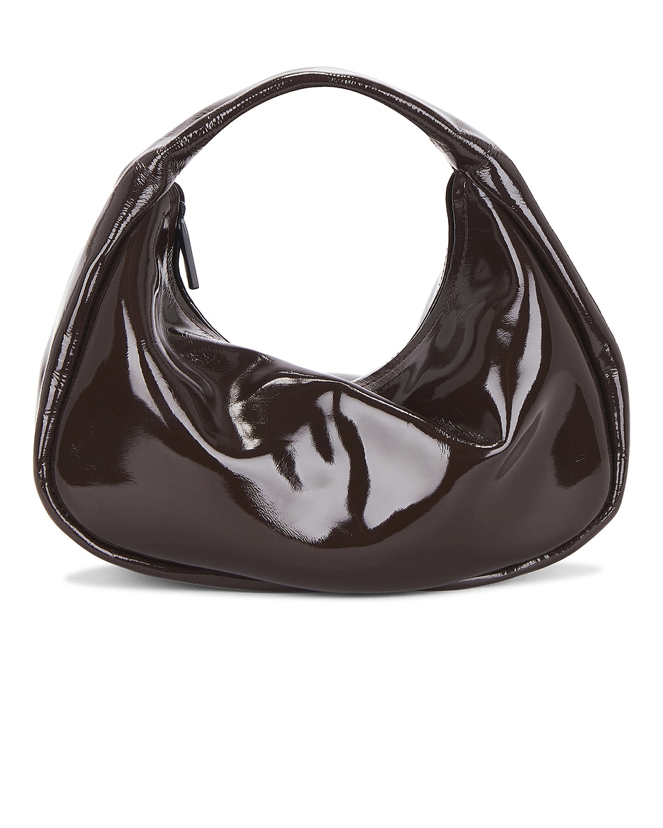 Image 1 of St. Agni Mini Bon Bon Bag in Patent Fudge