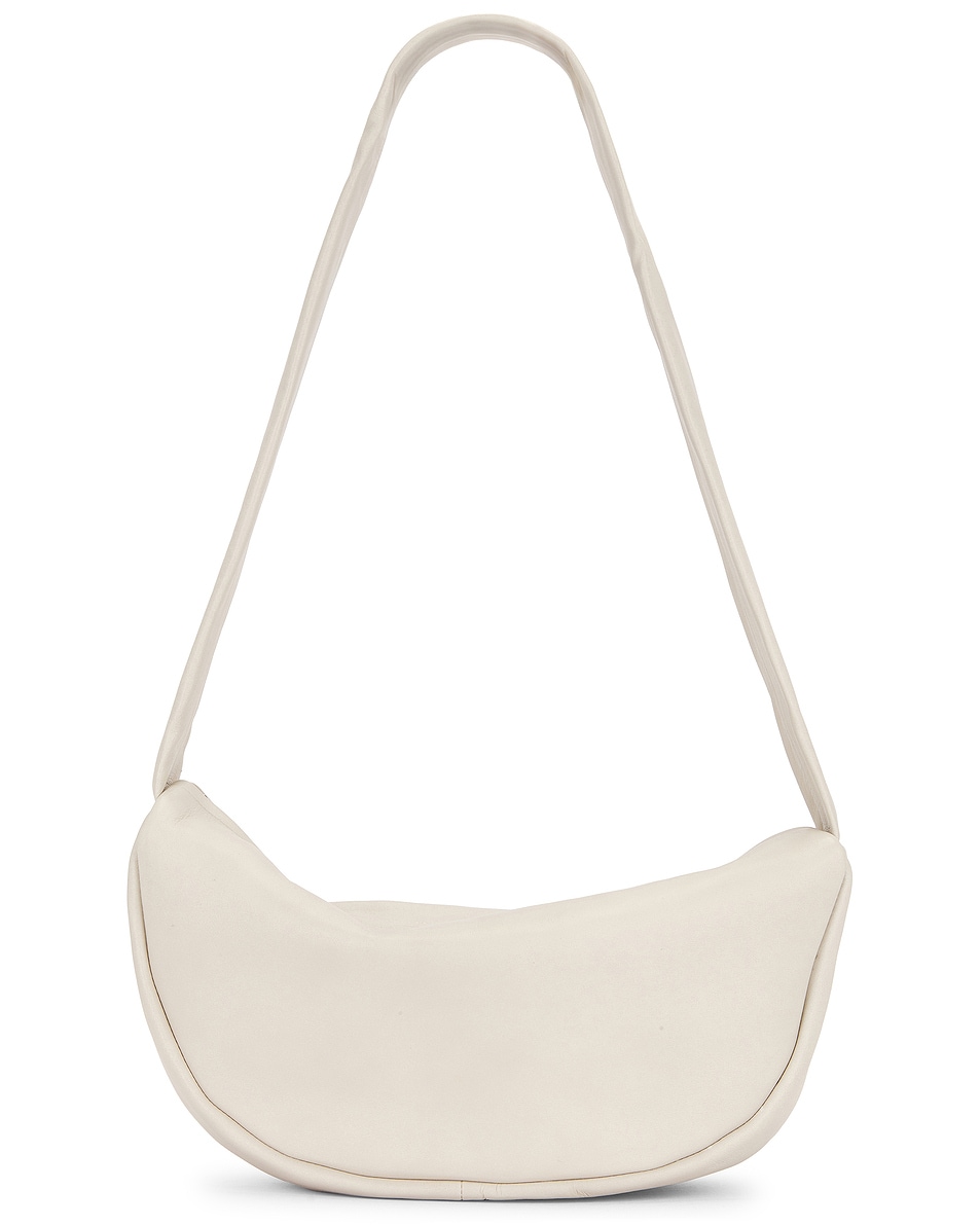 Image 1 of St. Agni Soft Crescent Bag in Creme