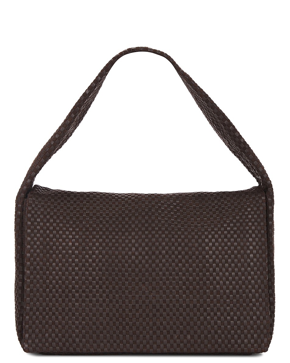 Image 1 of St. Agni Lattice Everyday Satchel Bag in Coffee