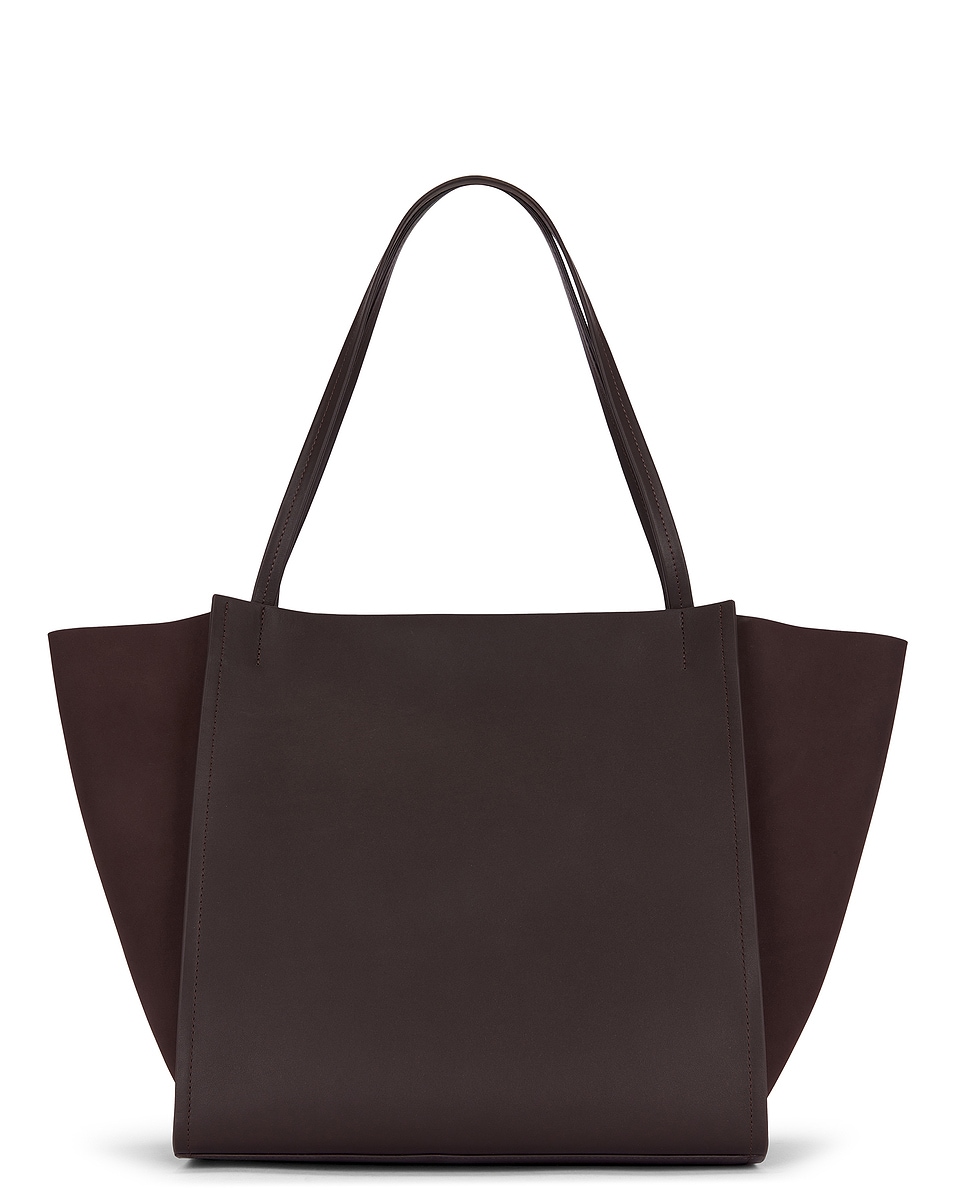 Image 1 of St. Agni Wonton Tote Bag in Coffee