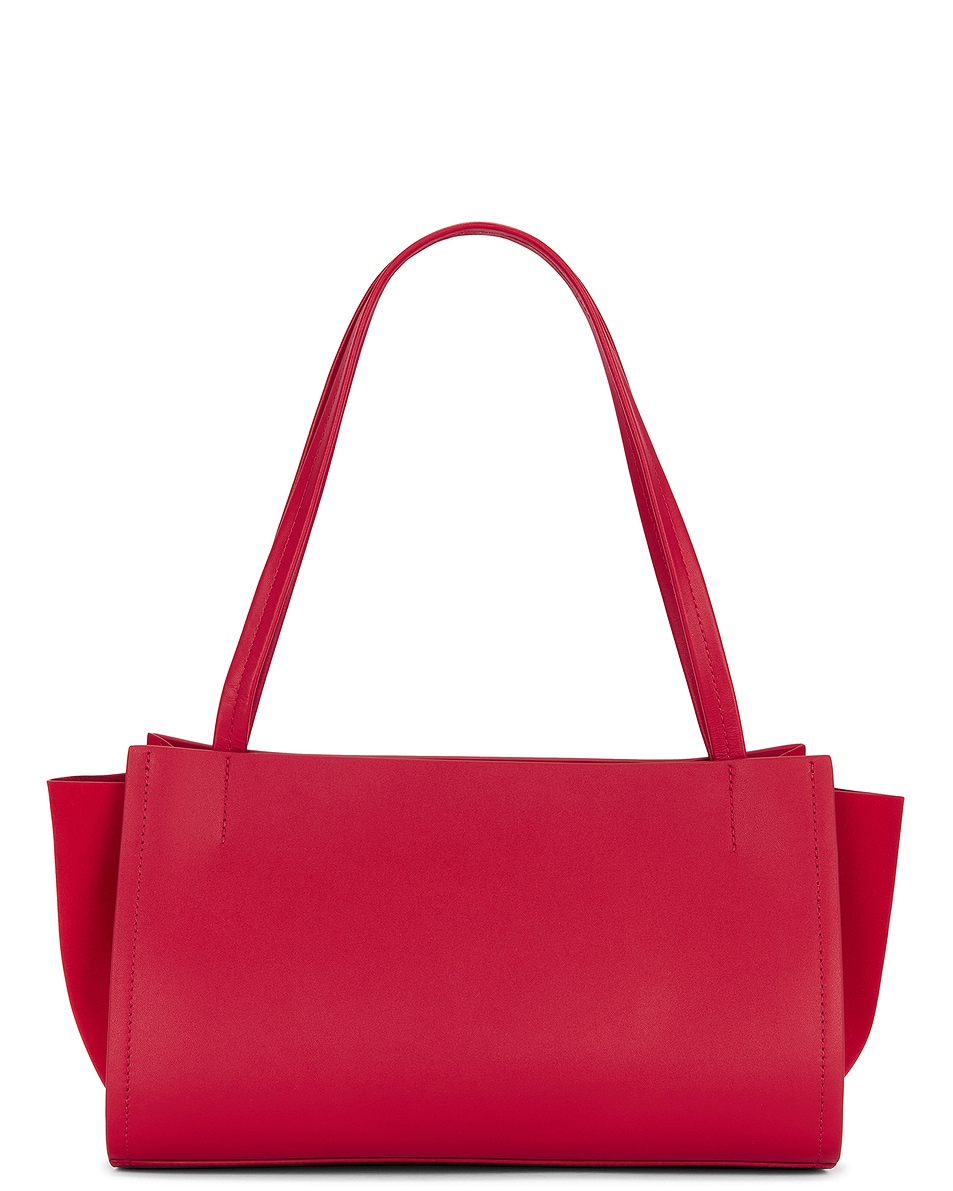 Image 1 of St. Agni Slim Wonton Tote Bag in Rosso