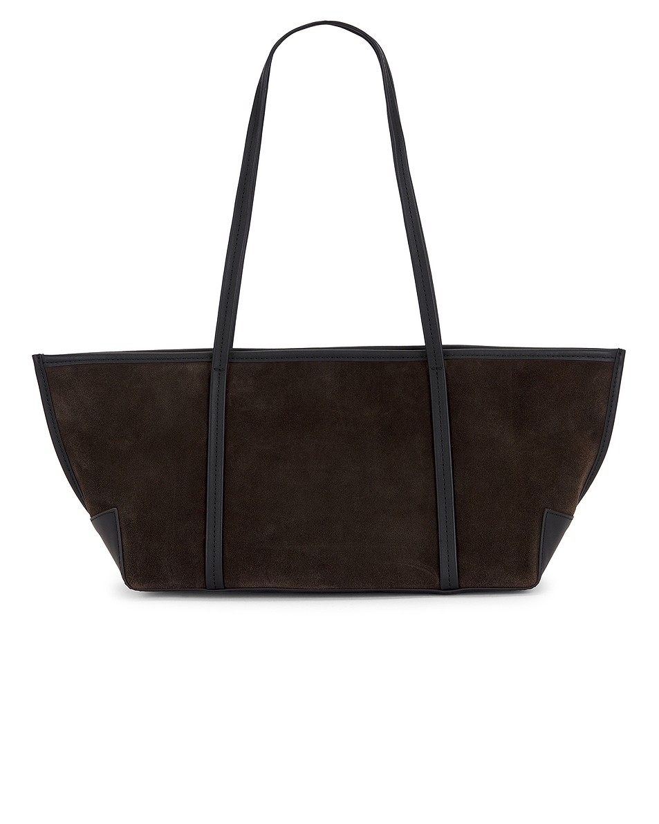 Image 1 of St. Agni Slim Bateau Tote Bag in Coffee
