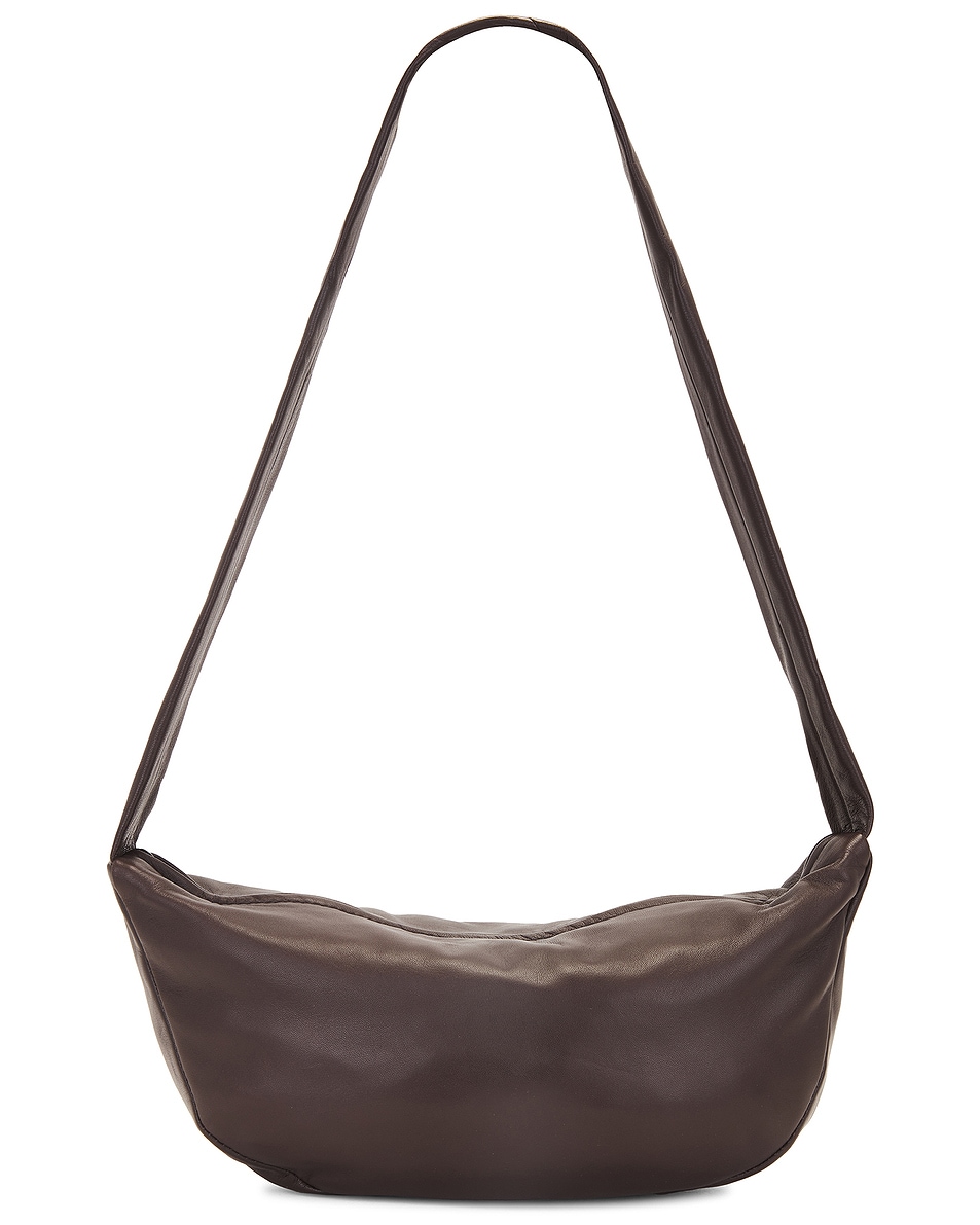 Image 1 of St. Agni Soft Crescent Bag in Chocolate