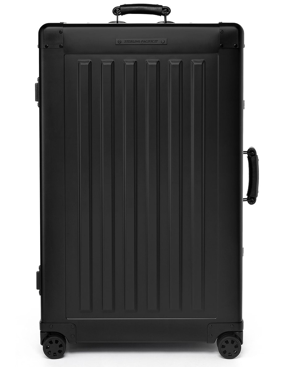 Image 1 of Sterling Pacific 90L Check-in 4 Wheel Travel Case in Jet Black