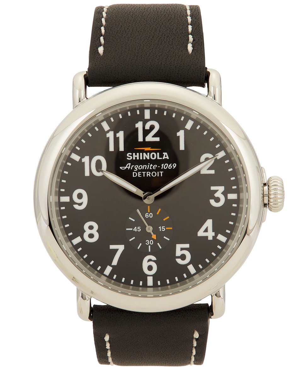 Image 1 of Shinola Runwell 47mm Watch in Black