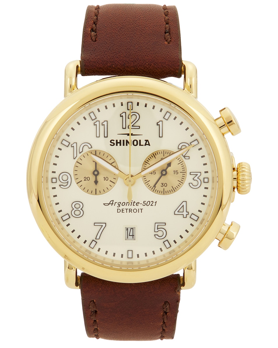 Image 1 of Shinola Runwell Chronograph 41mm Watch in Ivory
