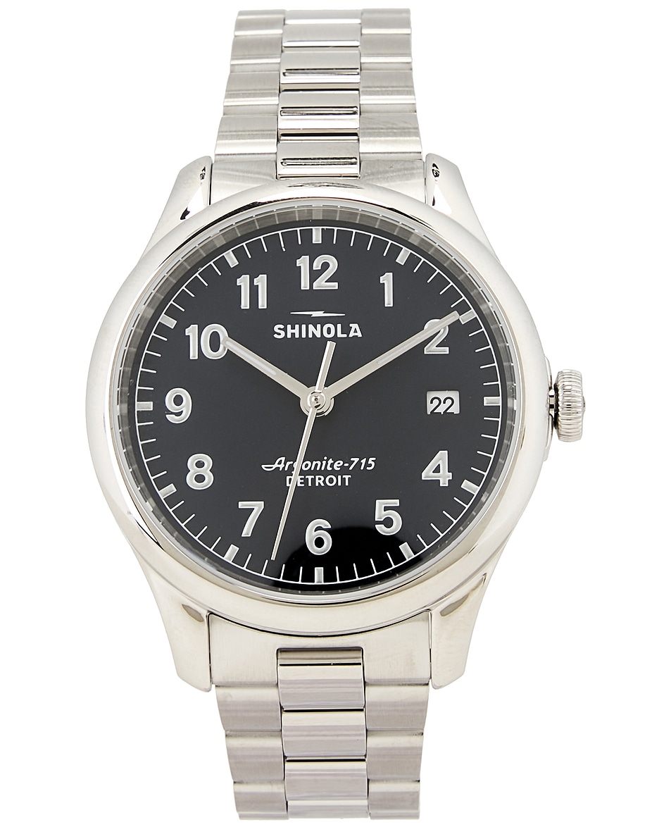 Image 1 of Shinola Vinton 38mm Watch in Midnight Blue