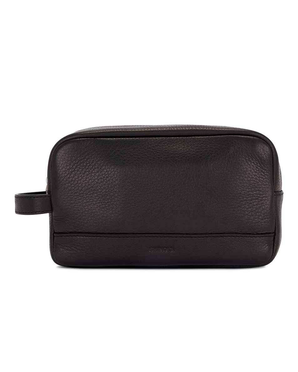 Image 1 of Shinola Zip Travel Kit in Black