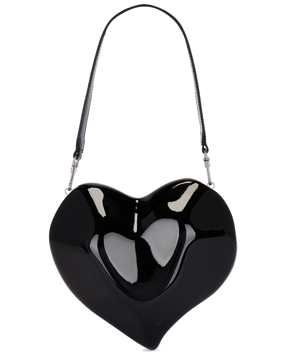 Simon Miller Molded Heart Bag in Black | FWRD