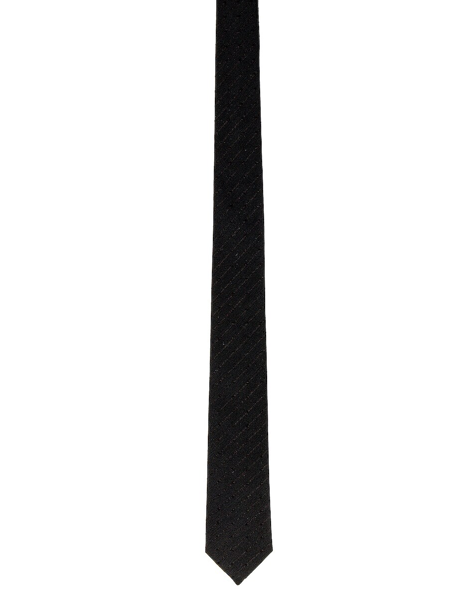 Image 1 of Saint Laurent Tie in Black