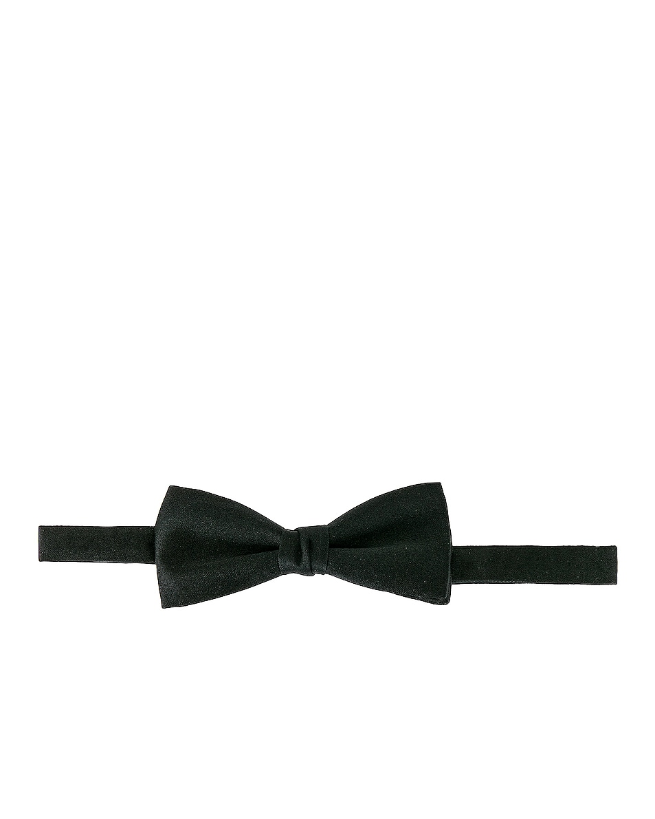 Image 1 of Saint Laurent Bow Tie in Black
