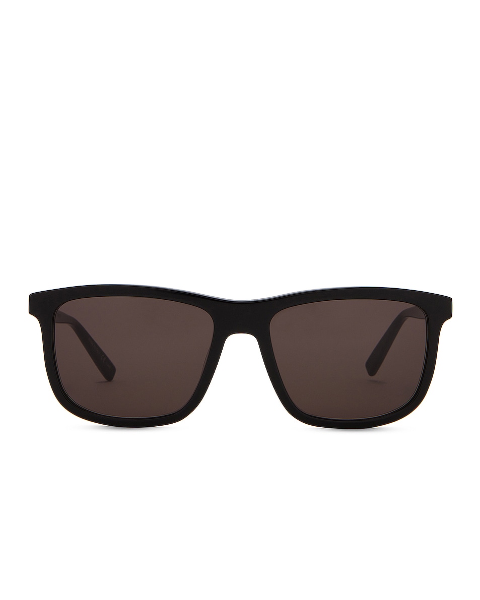 Image 1 of Saint Laurent SL 501 Sunglasses in Shiny Black