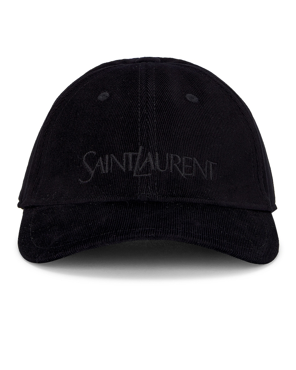 Image 1 of Saint Laurent Hat in Black