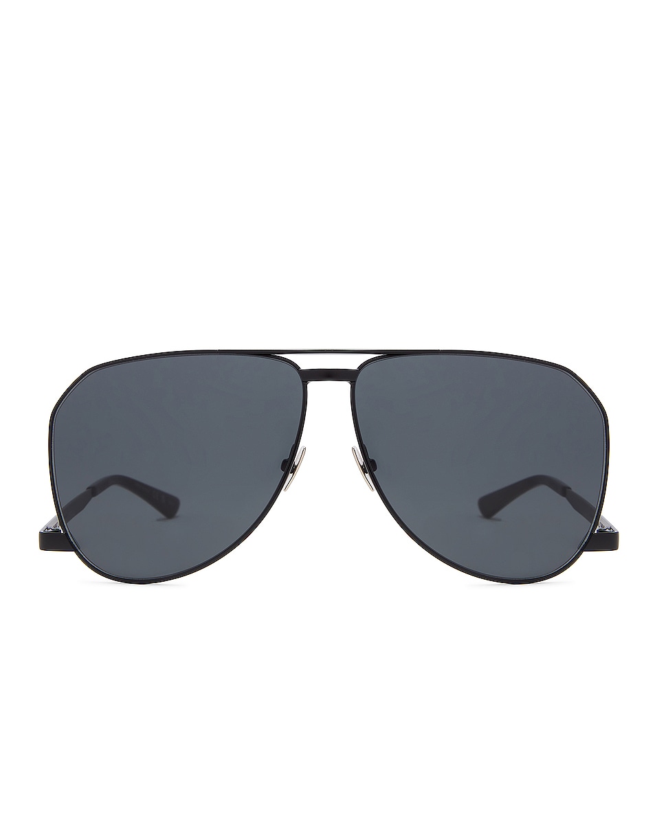 Image 1 of Saint Laurent Aviator Sunglasses in Black