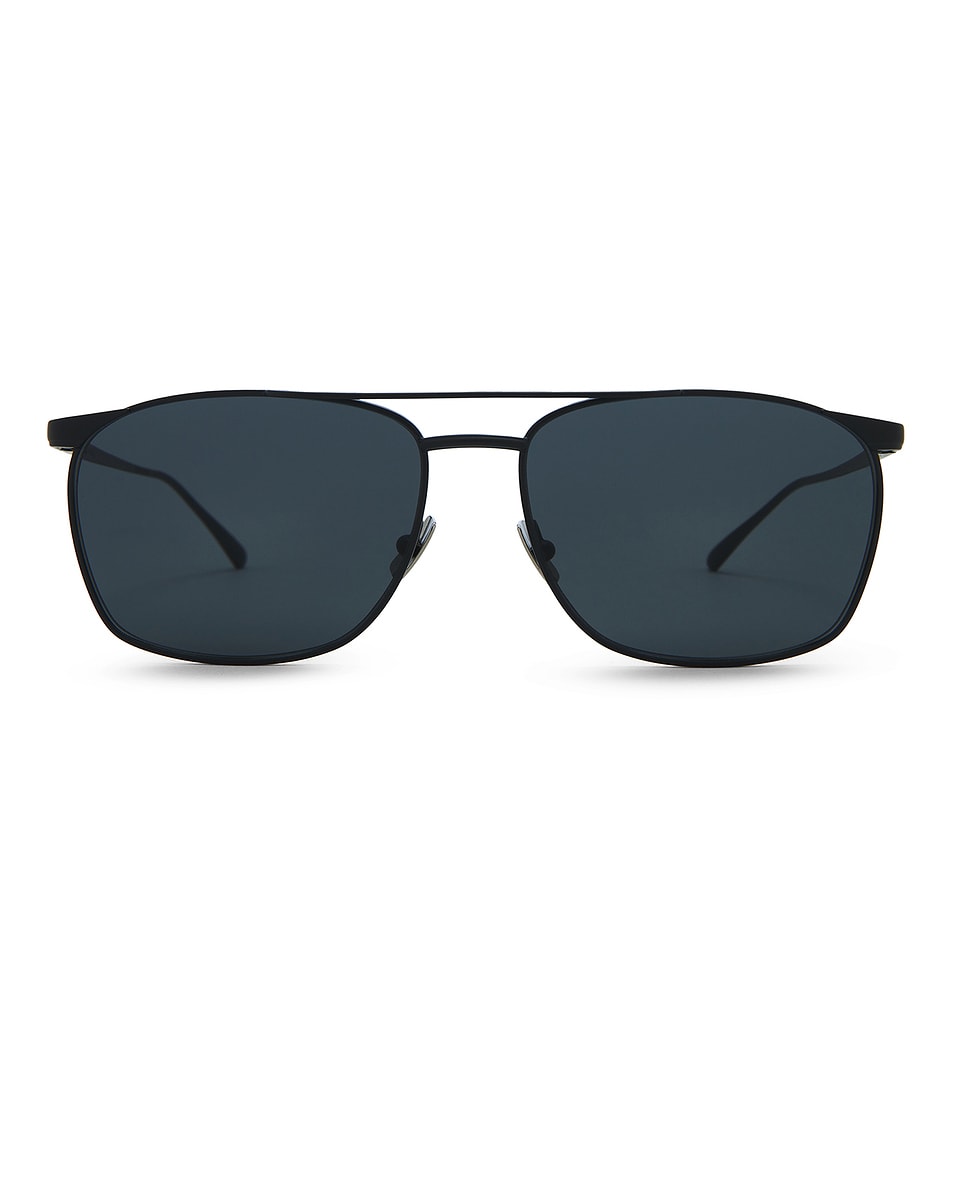 Image 1 of Saint Laurent Aviator Sunglasses in Black