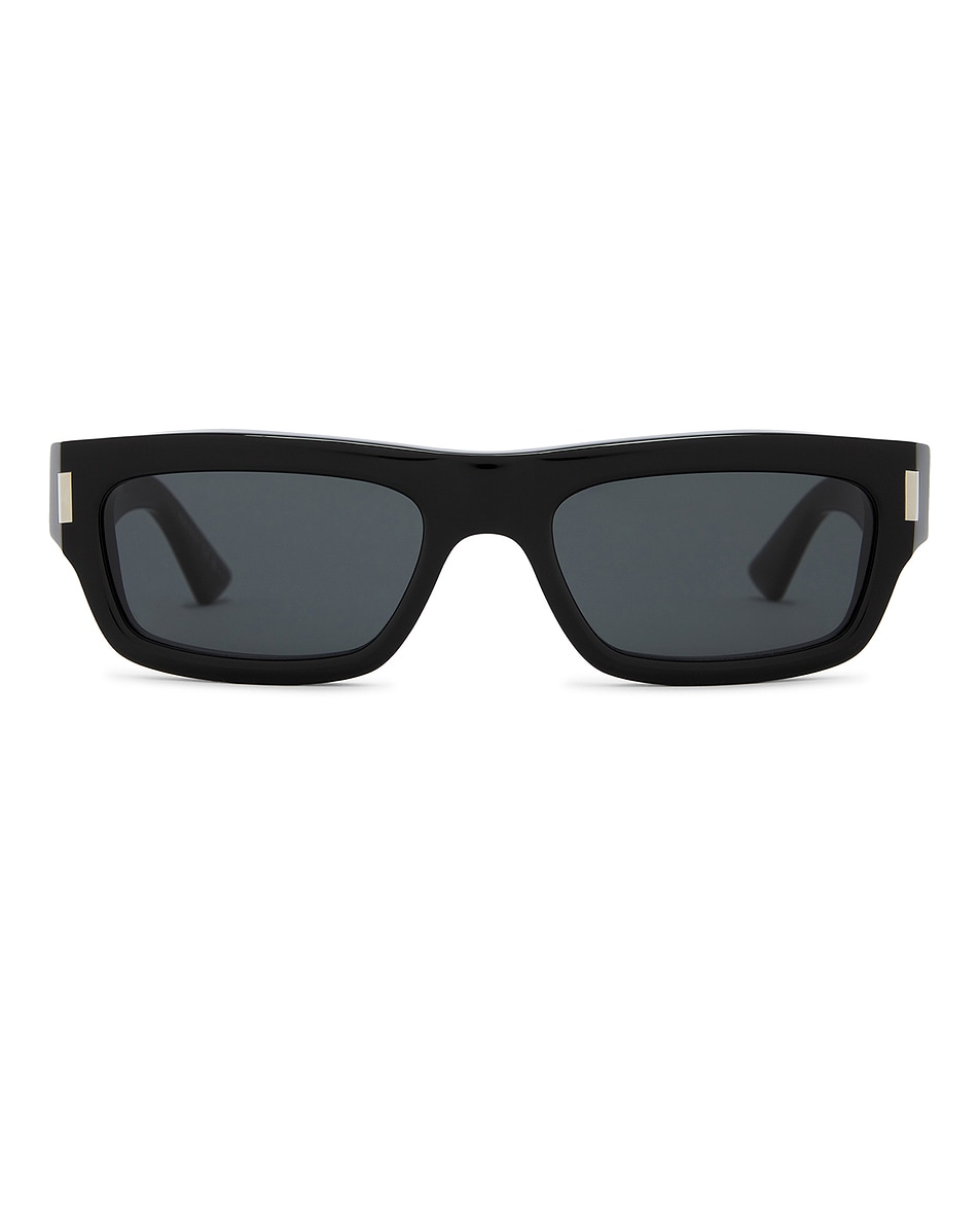 Image 1 of Saint Laurent Rectangular Sunglasses in Black