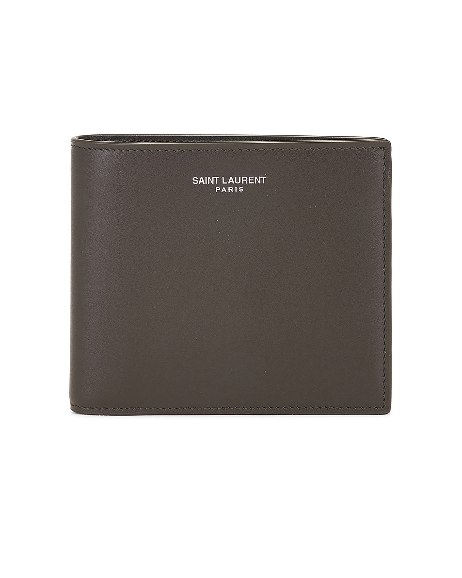 Image 1 of Saint Laurent East West Wallet in Light Musk