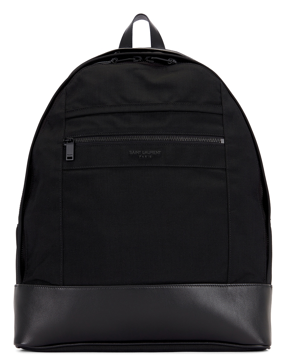 Image 1 of Saint Laurent City Backpack in Black