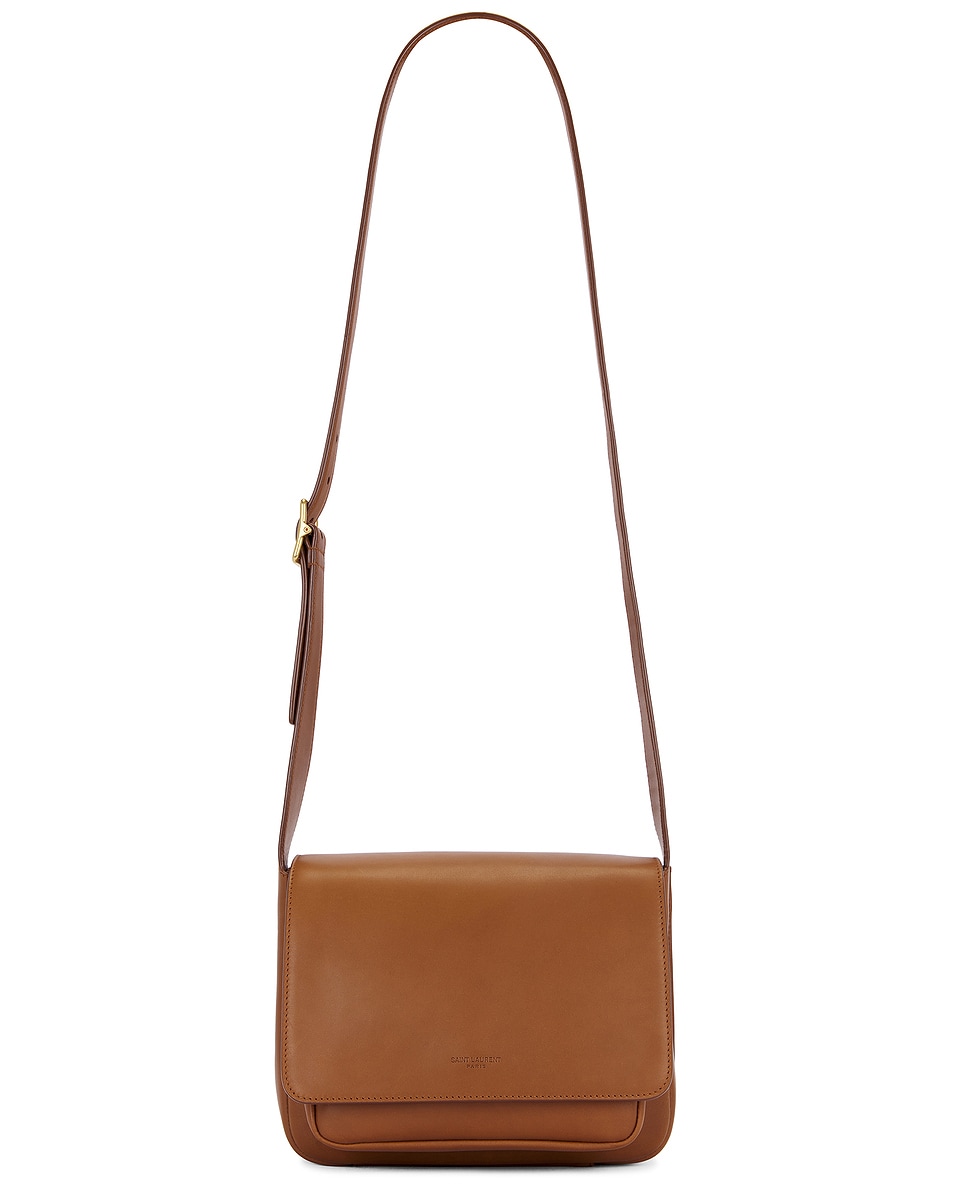 Image 1 of Saint Laurent Paris Satchel in Brick