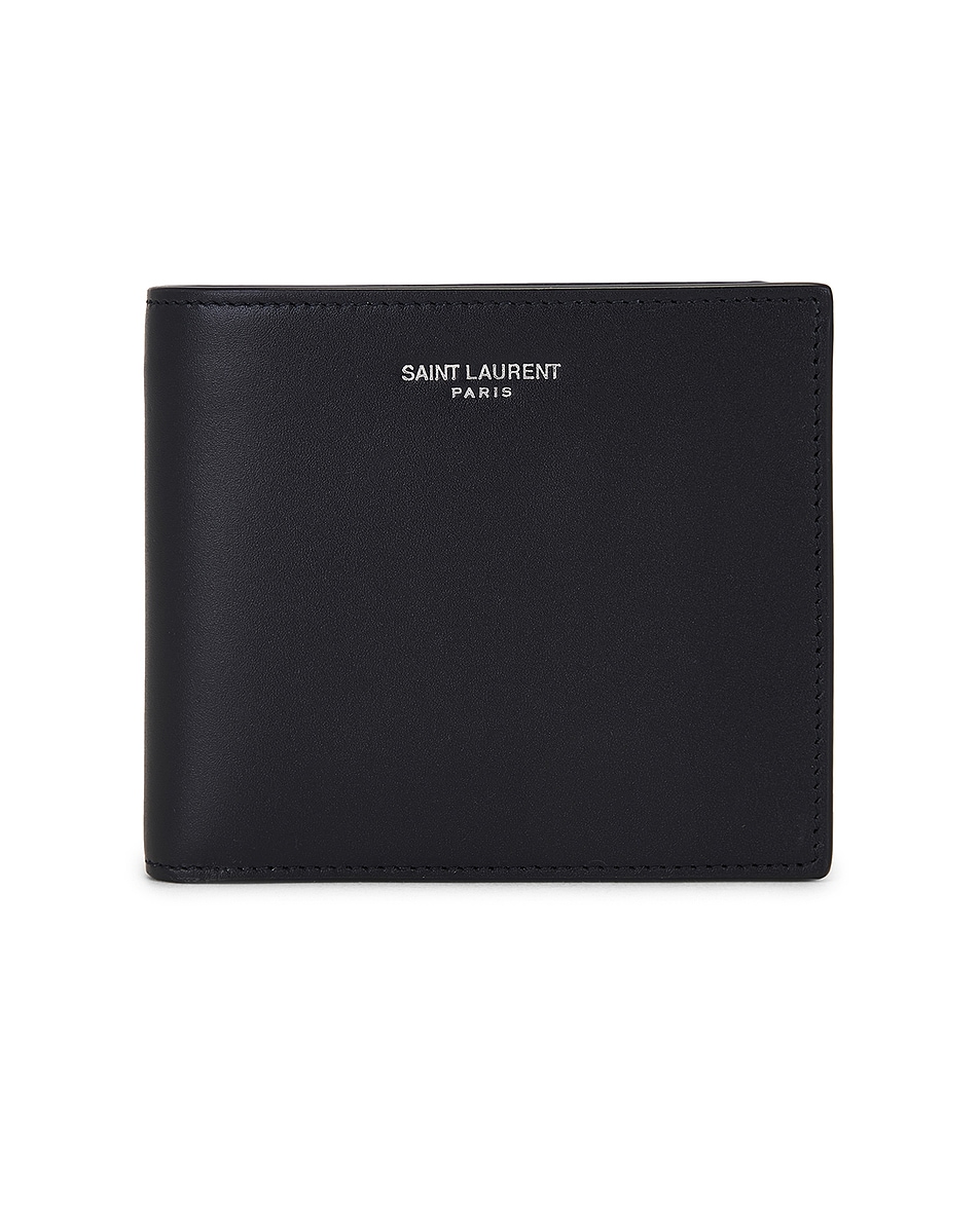 Image 1 of Saint Laurent East West Wallet in Midnight Blue