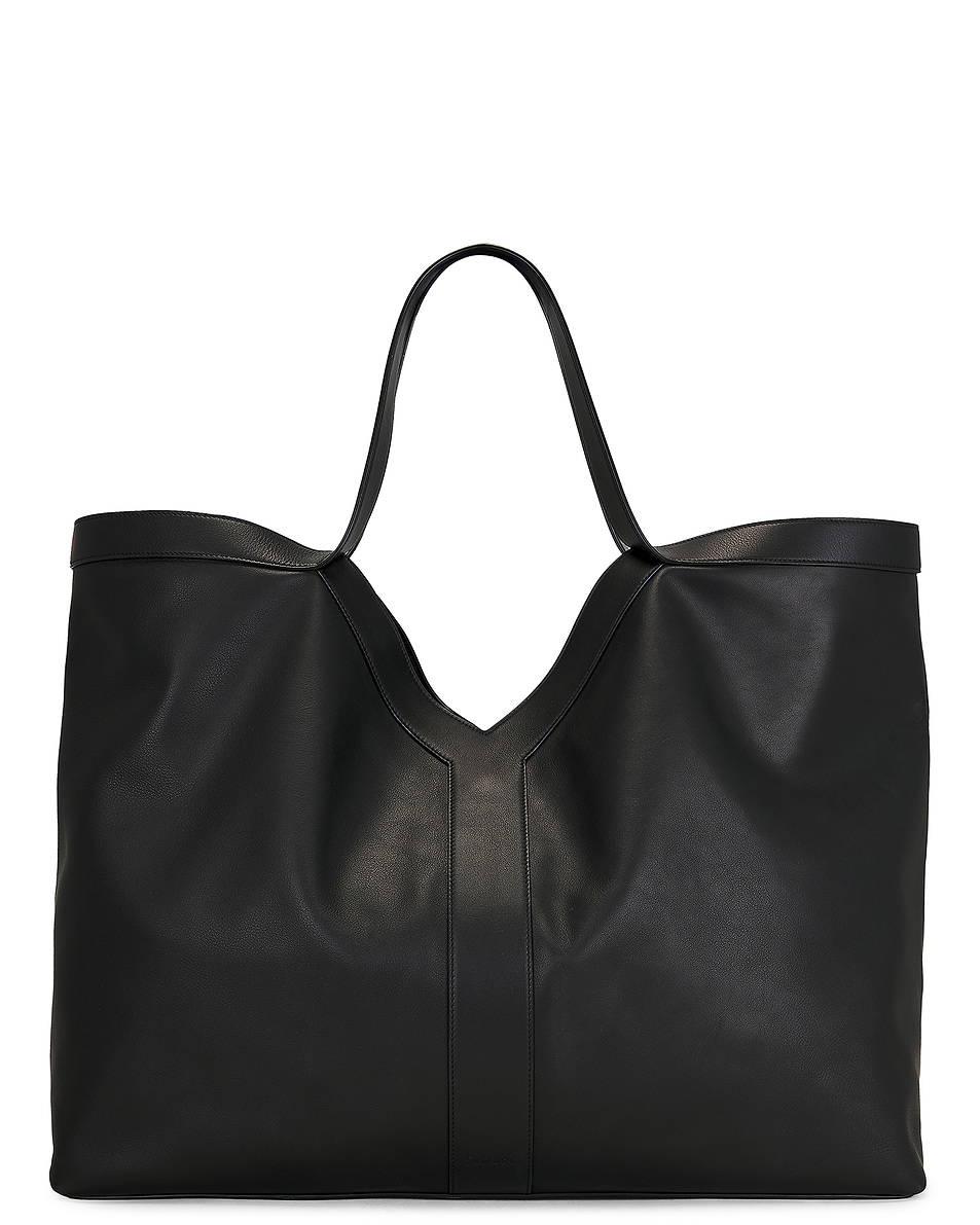 Image 1 of Saint Laurent Maxi Y Tote in Black