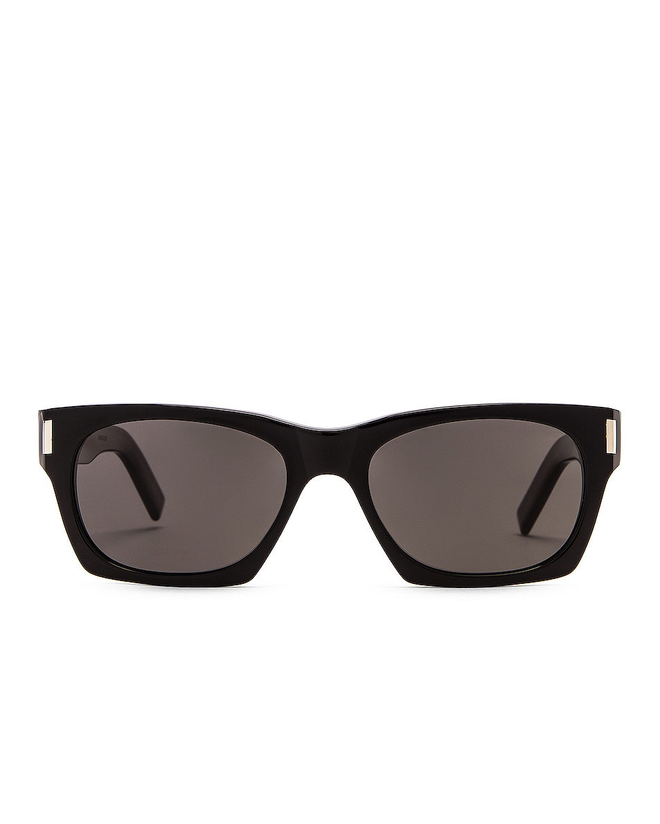 Image 1 of Saint Laurent Polar Acetate Sunglasses in Black