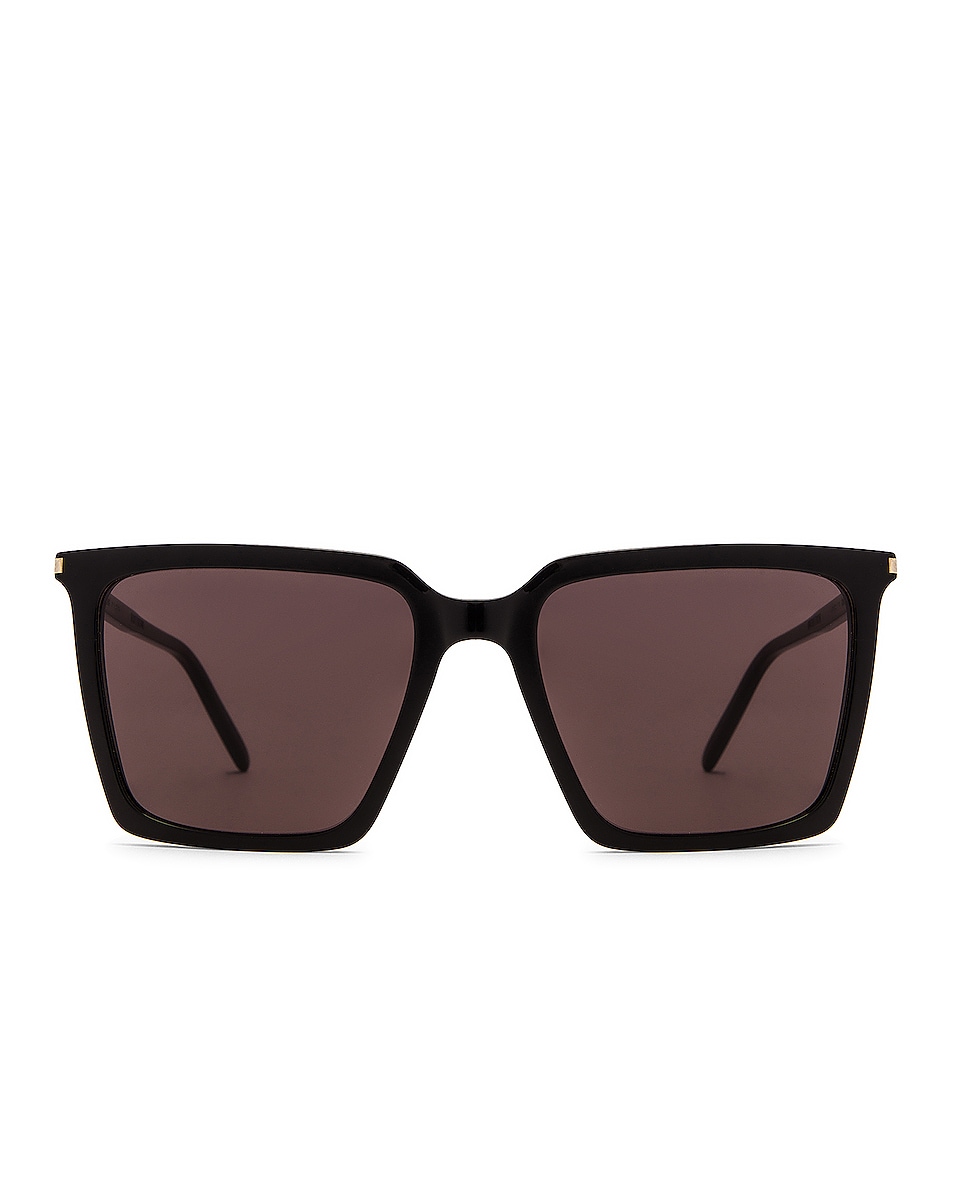 Image 1 of Saint Laurent SL 474 Sunglasses in Shiny Black