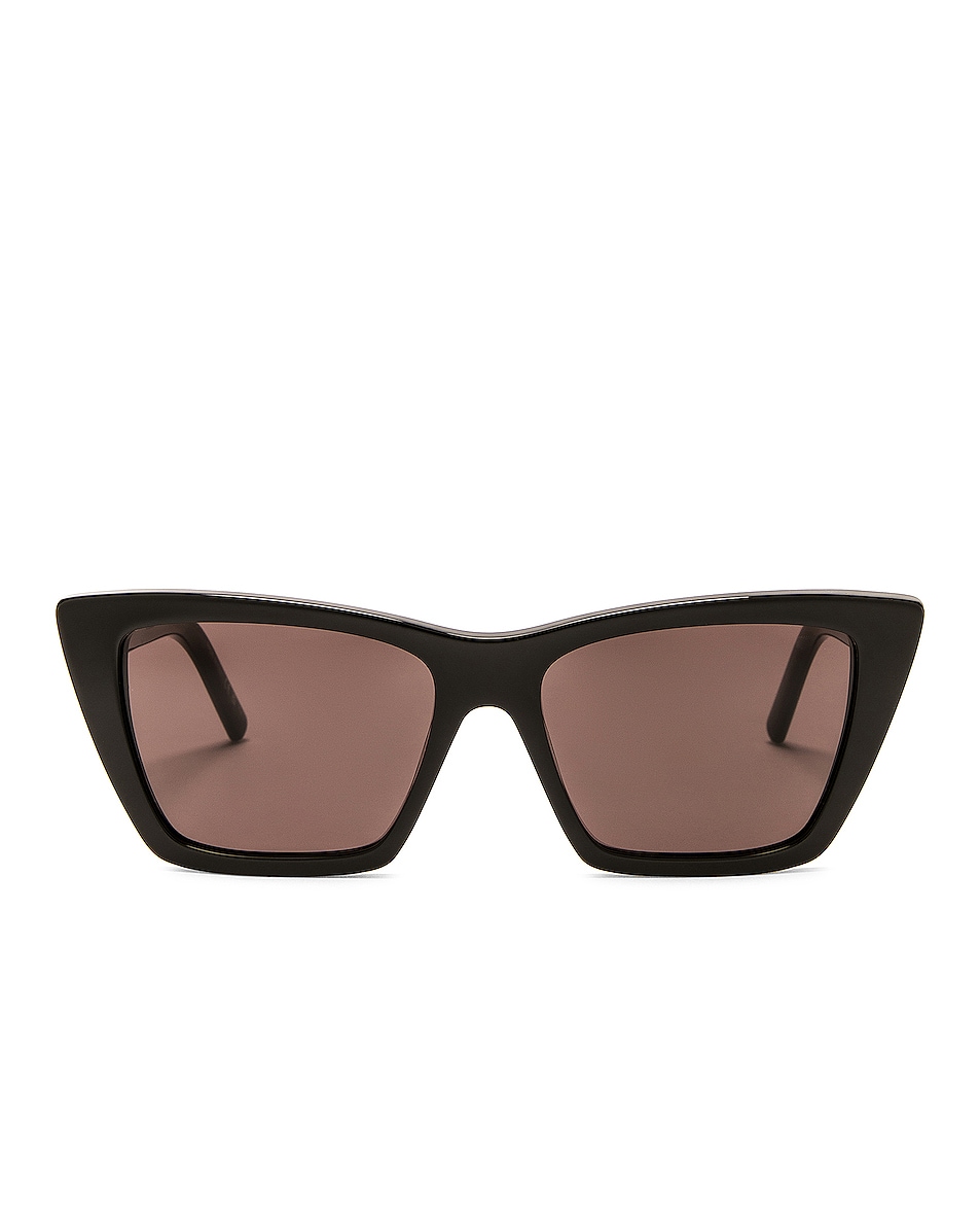 Image 1 of Saint Laurent Mica Sunglasses in Black
