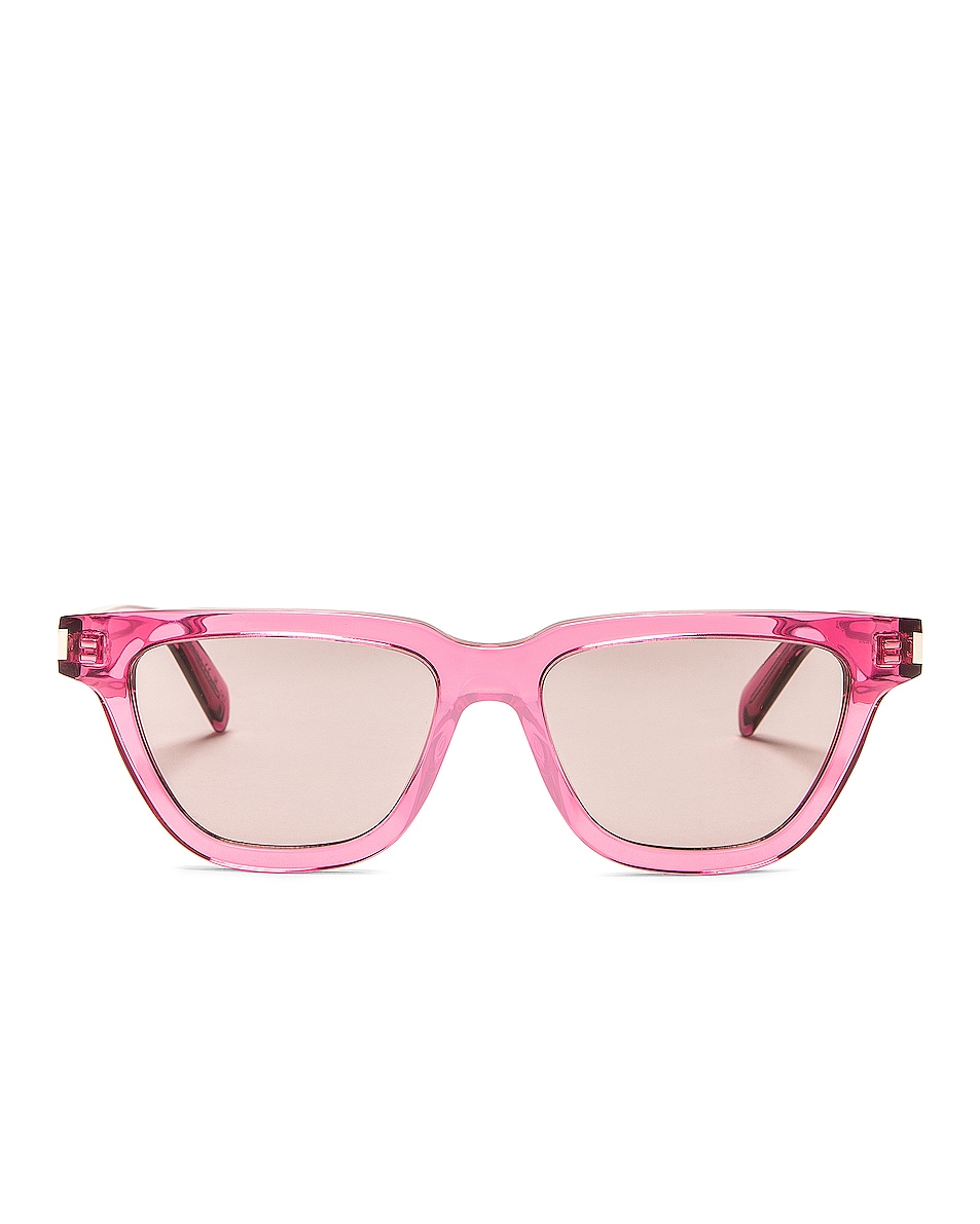 Image 1 of Saint Laurent Sulpice Sunglasses in Pink & Violet