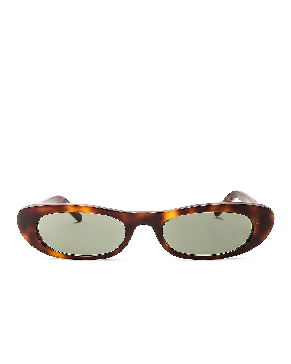 Image 1 of Saint Laurent SL 557 Shade Sunglasses in Medium Havana