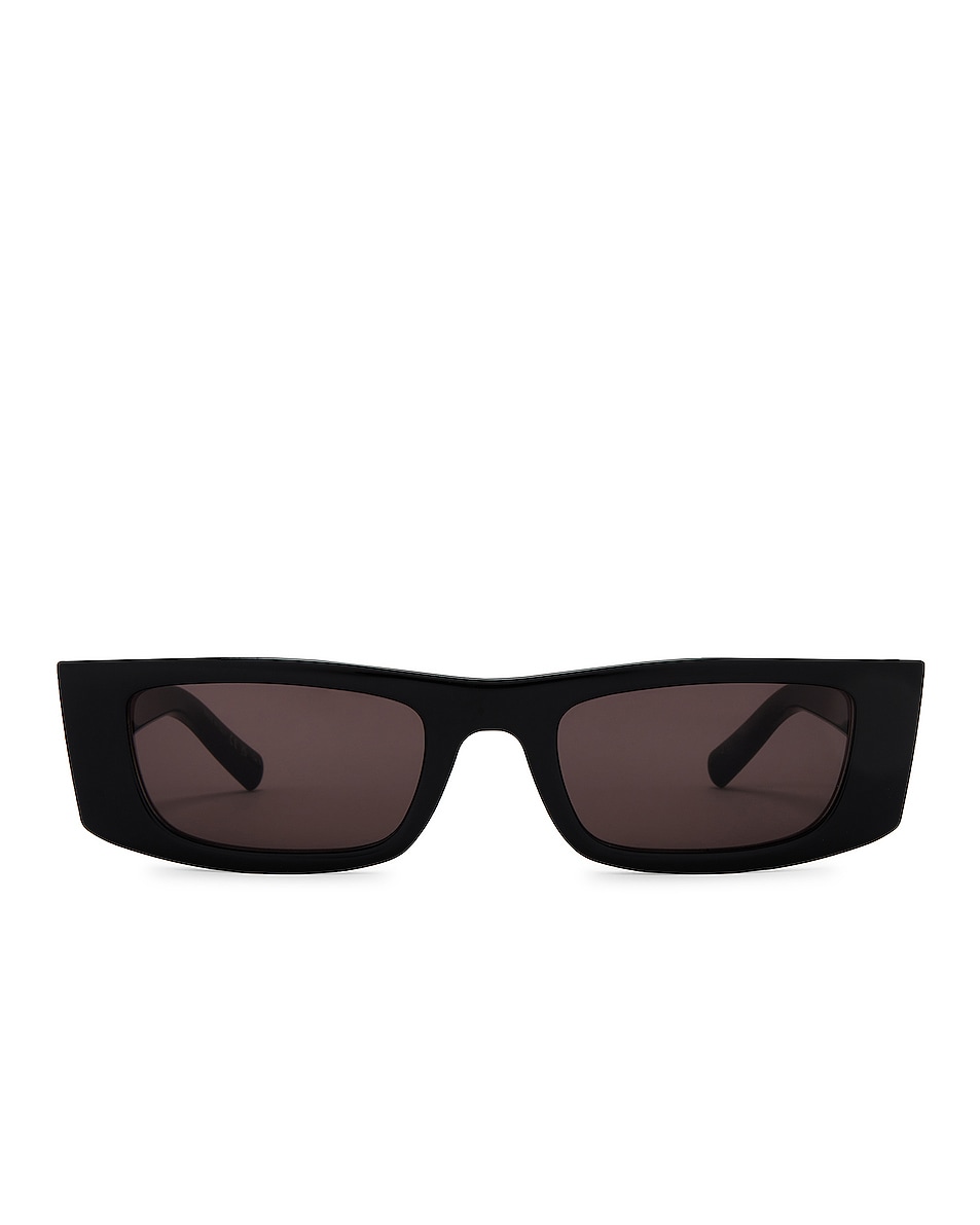 Image 1 of Saint Laurent Ultra Narrow Sunglasses in Black
