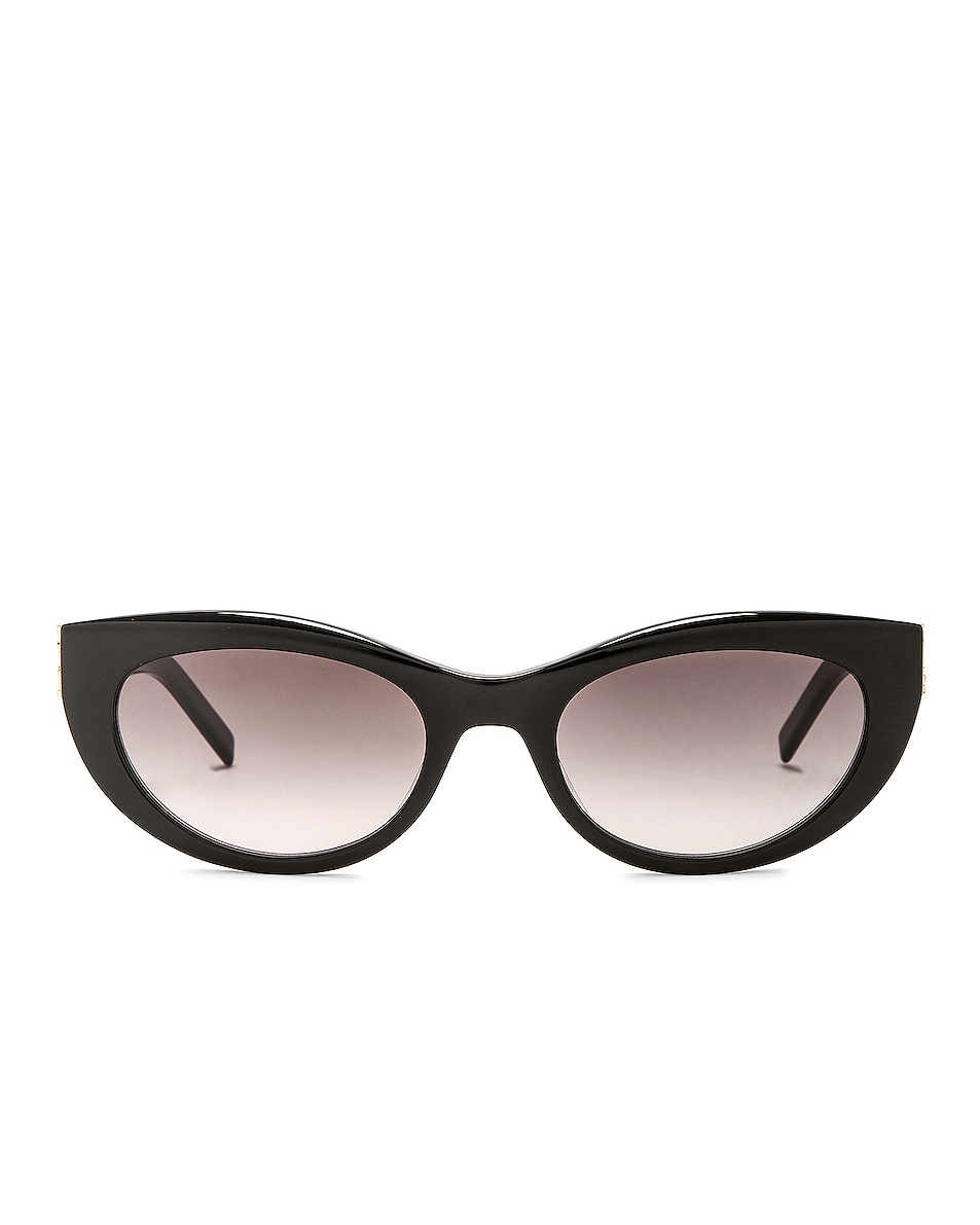 Image 1 of Saint Laurent SL M115 Sunglasses in Black