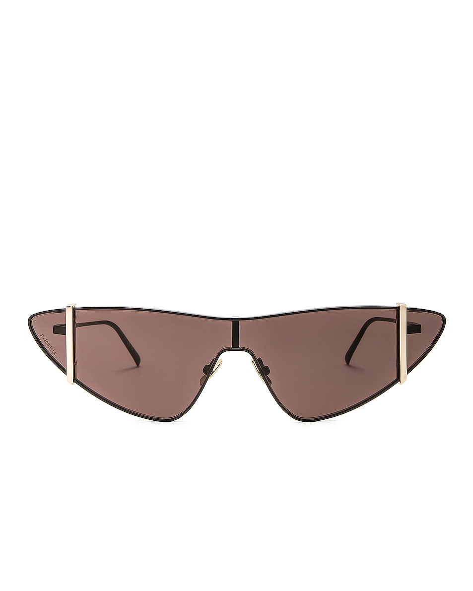 Image 1 of Saint Laurent Cat Eye Sunglasses in Black