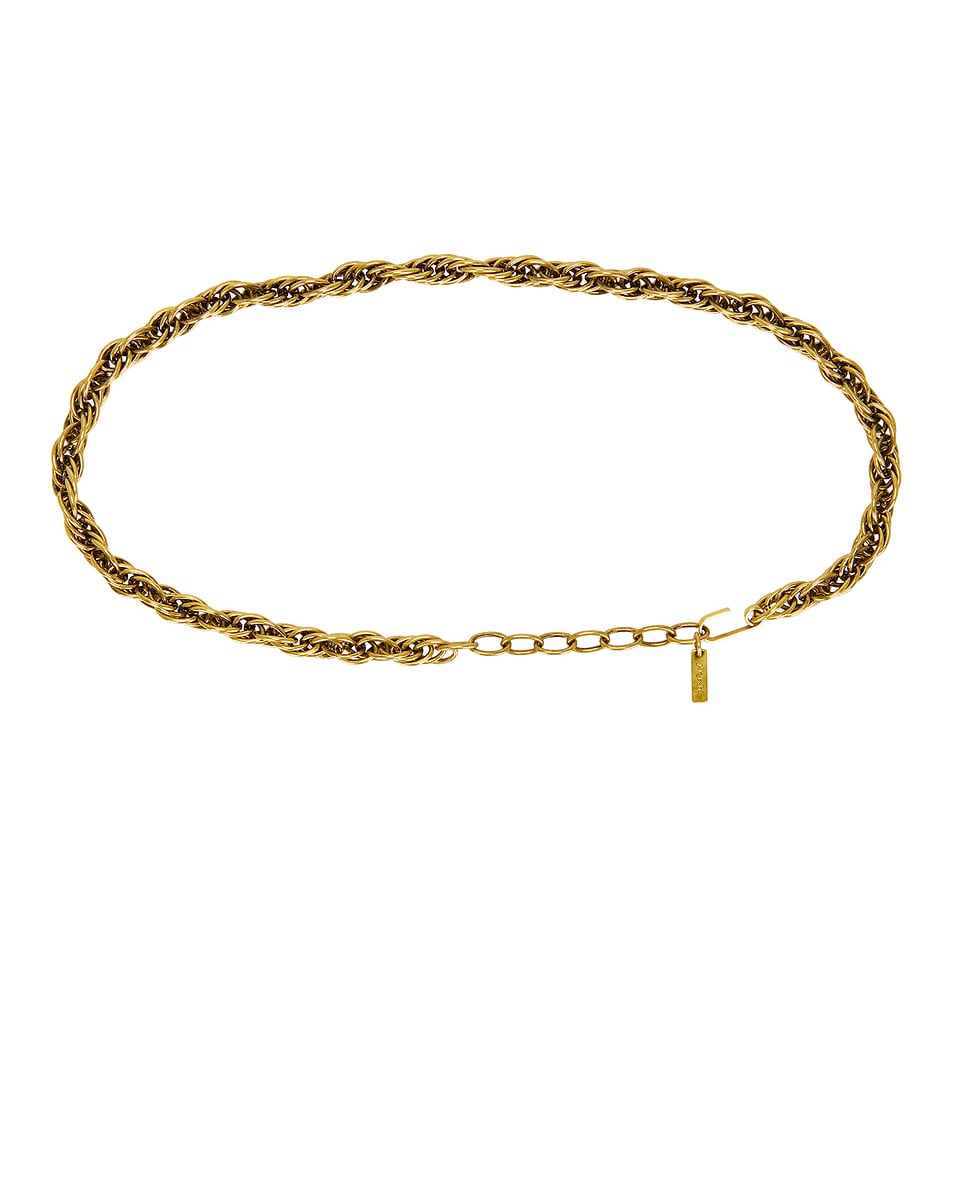 Image 1 of Saint Laurent Chain Belt in Light Bronze Free