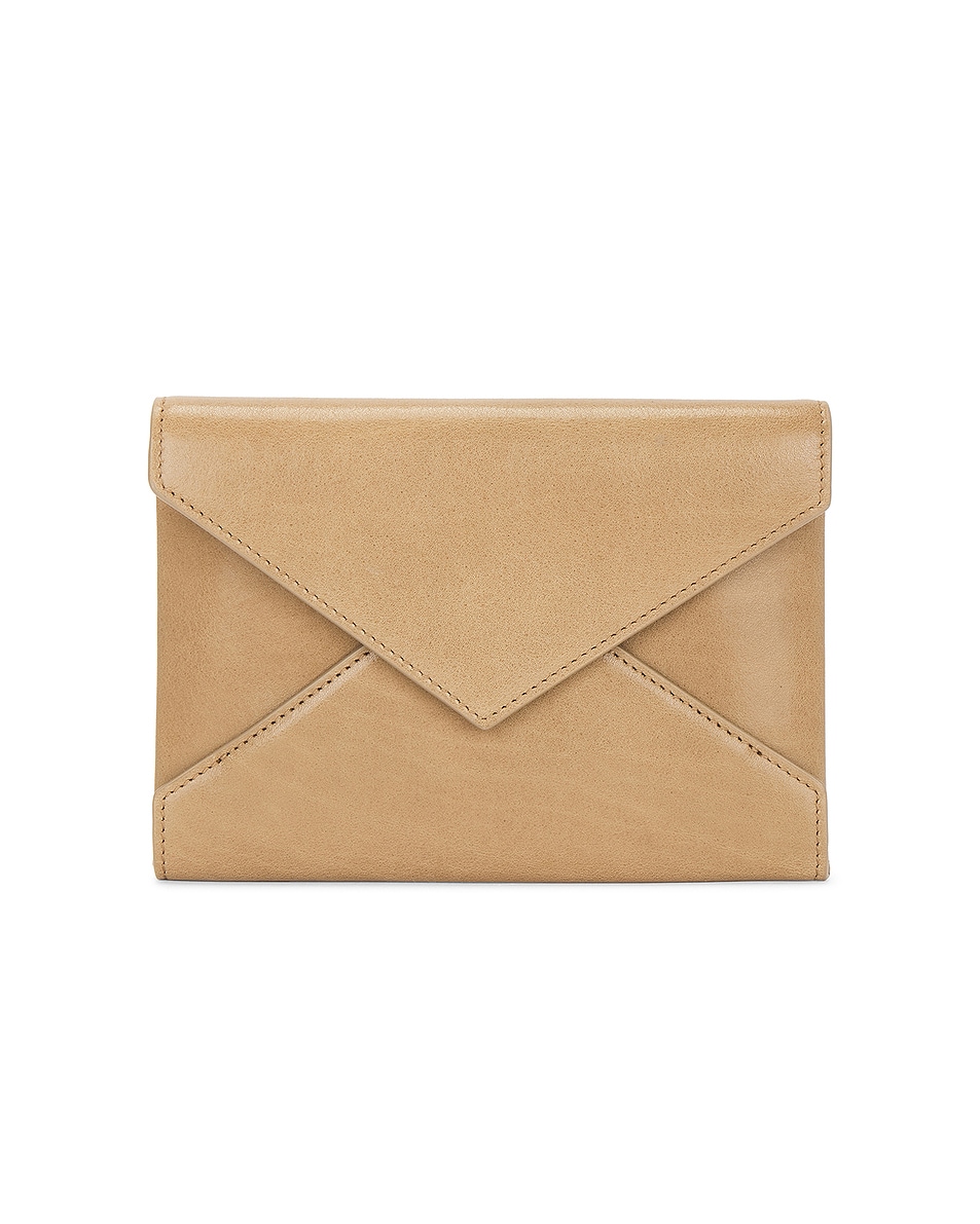 Image 1 of Saint Laurent Passport Case in Natural Tan