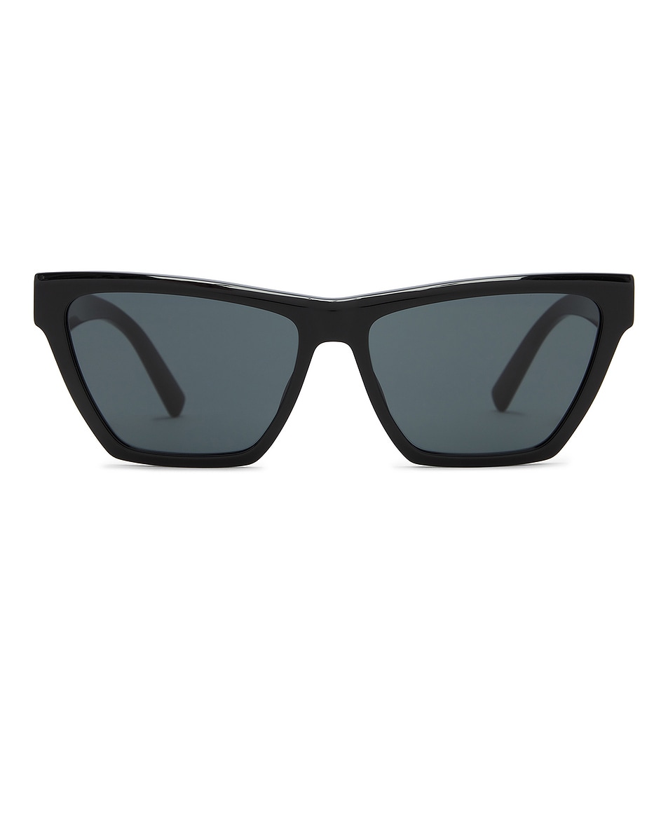 Image 1 of Saint Laurent Cat Eye Sunglasses in Black