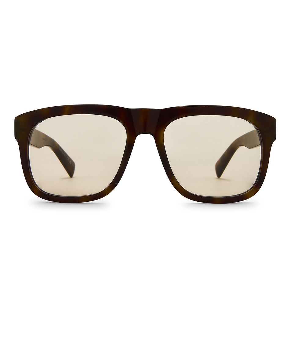Image 1 of Saint Laurent SL 558 Sunglasses in Shiny Brown Havana