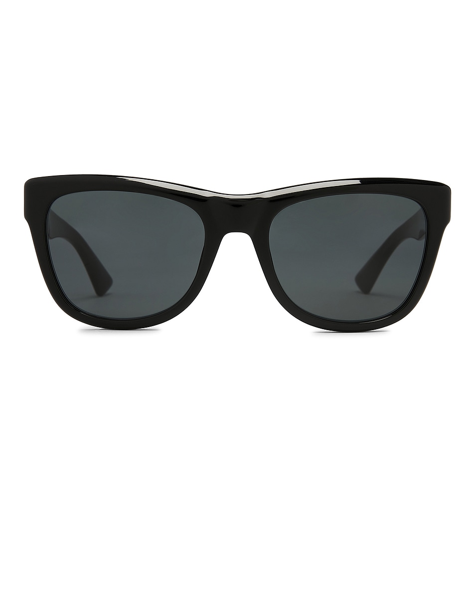 Image 1 of Saint Laurent SL 816 Sunglasses in Shiny Solid Black