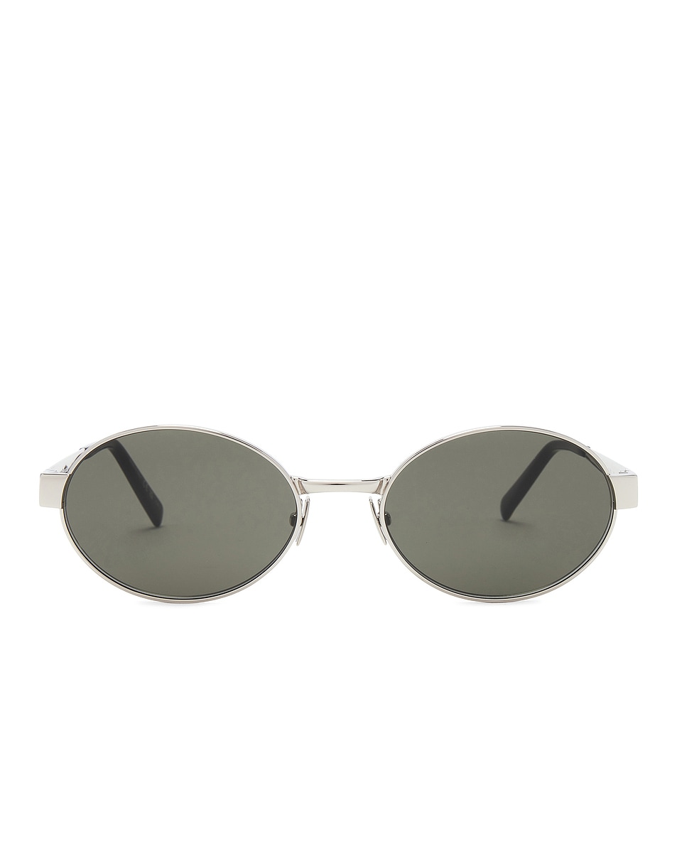 Image 1 of Saint Laurent SL 692 Sunglasses in Silver & Grey