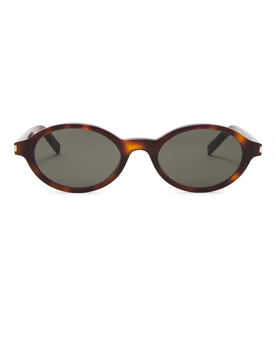 Image 1 of Saint Laurent Jeanne Sunglasses in Havana & Grey