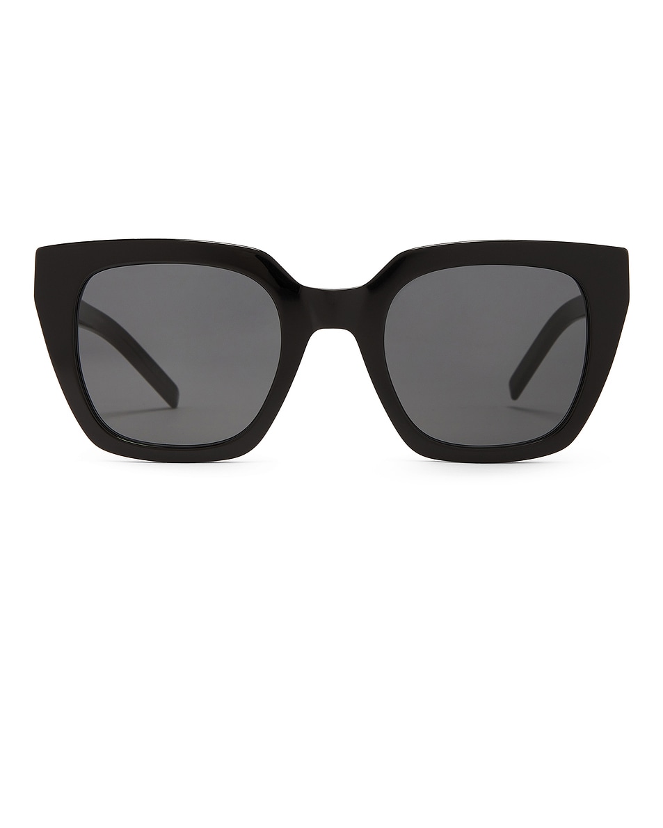 Image 1 of Saint Laurent Cat Eye Sunglasses in Black