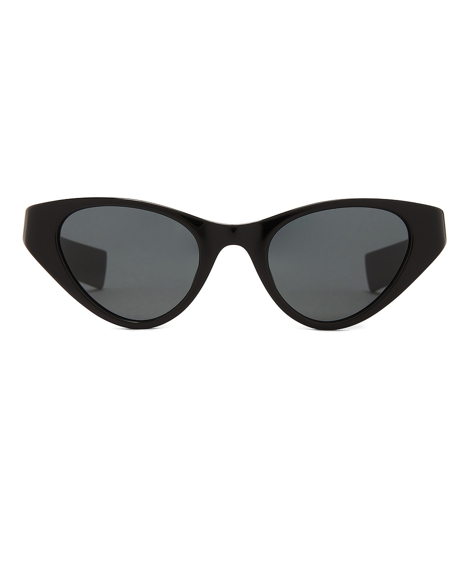 Image 1 of Saint Laurent Cat Eye Sunglasses in Black