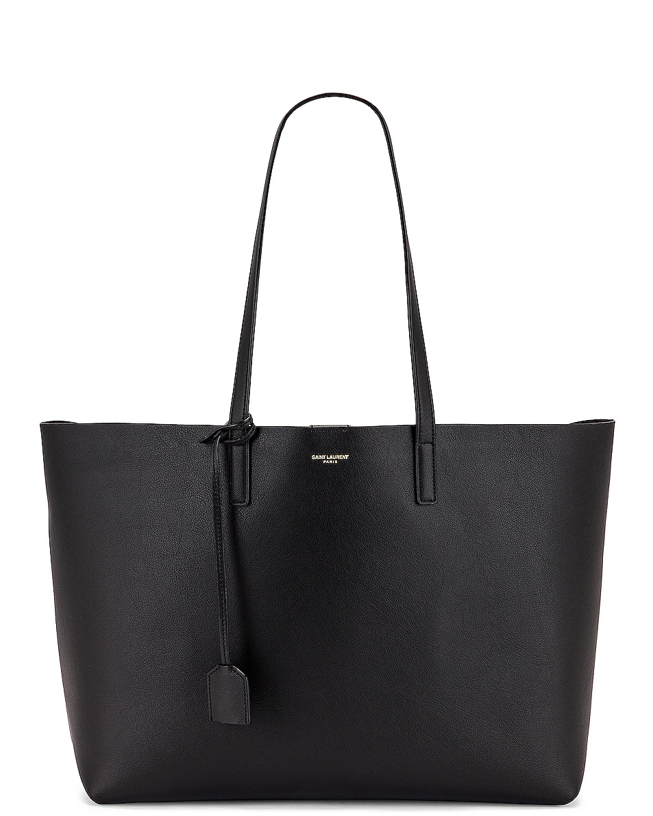 Image 1 of Saint Laurent East West Shopping Bag in Black