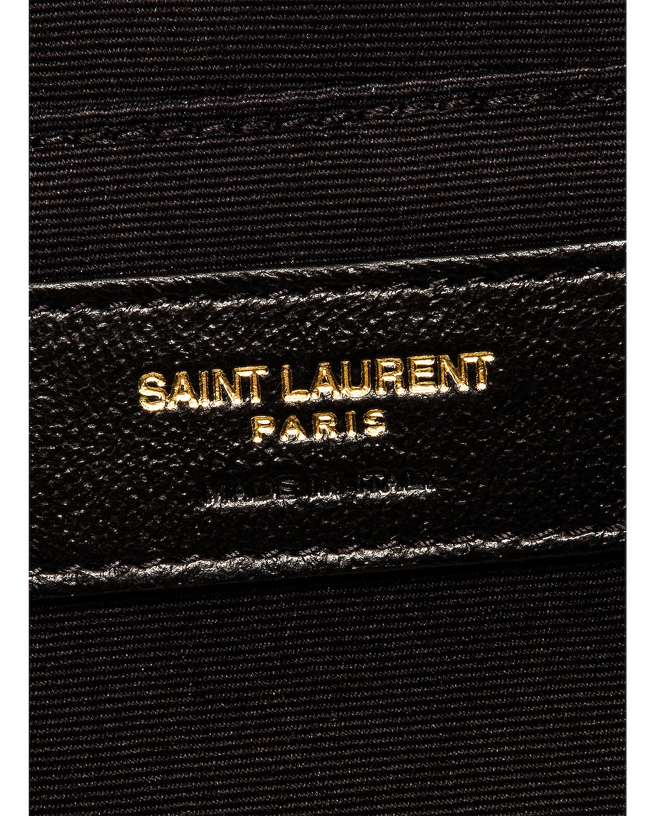 Saint Laurent Medium Lou Satchel Bag in Cinnamon | FWRD