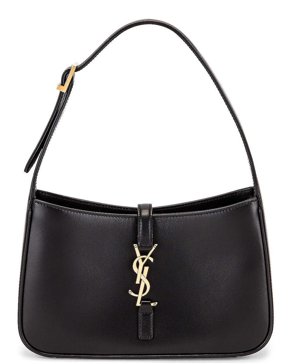 Image 1 of Saint Laurent Le 5A7 Hobo Bag in Nero