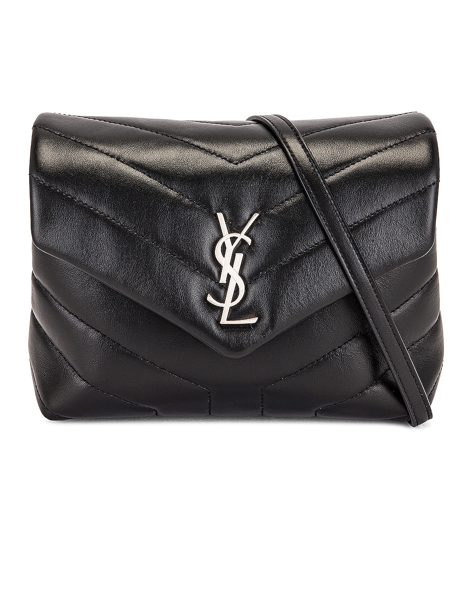 Image 1 of Saint Laurent Toy Loulou Bag in Nero