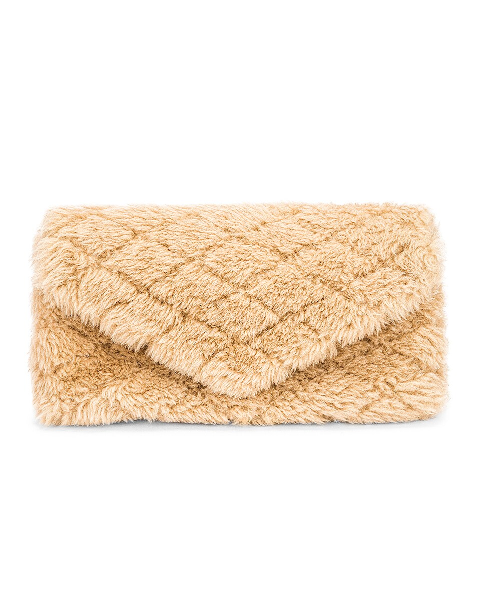 Image 1 of Saint Laurent Small Puffer Pouch in Natural Beige