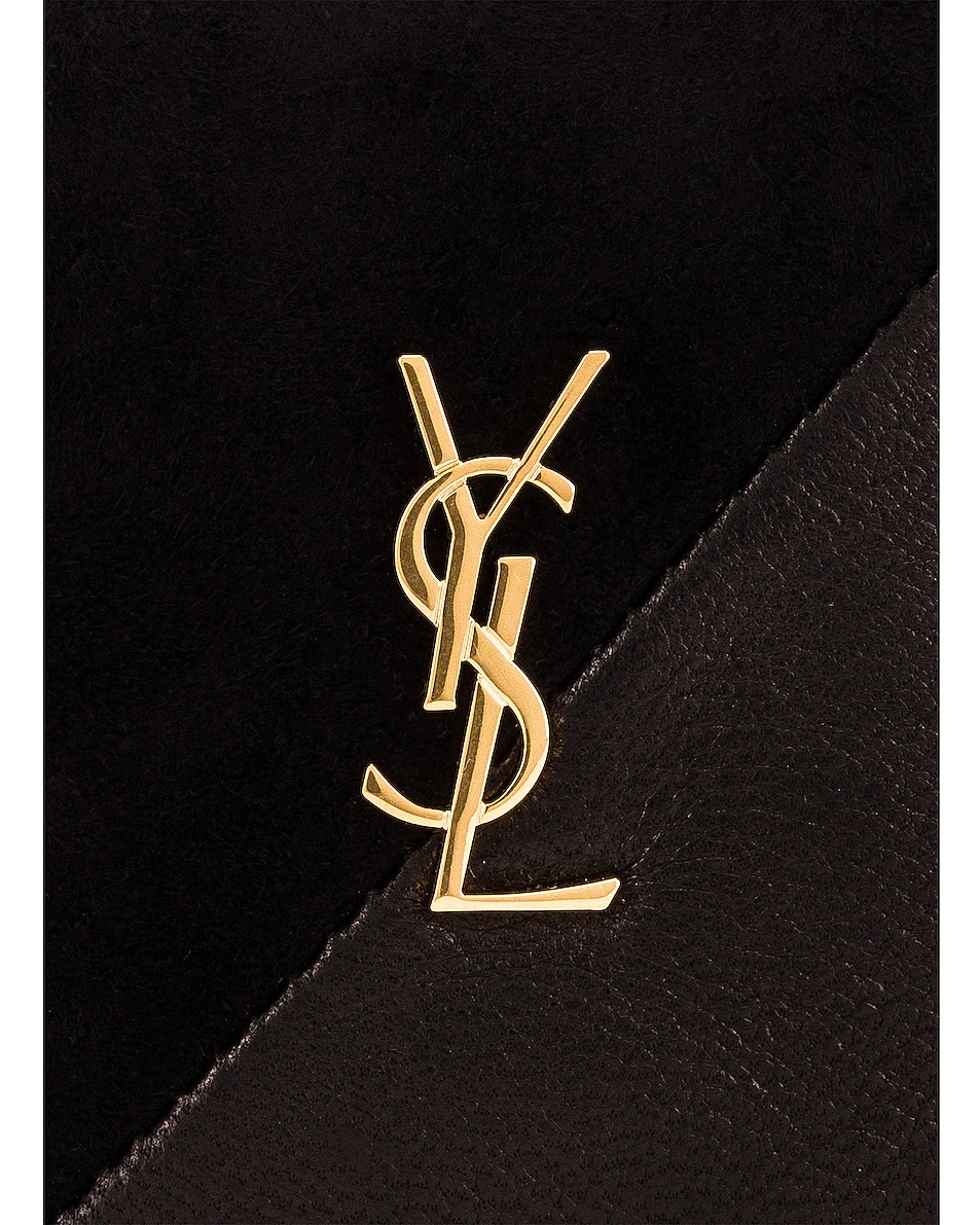 Saint Laurent Jamie Charm Pouch in Nero | FWRD