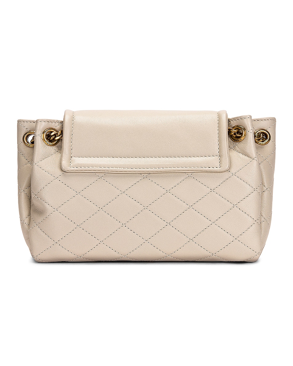 Saint Laurent Mini Nolita Bag in Crema Soft | FWRD